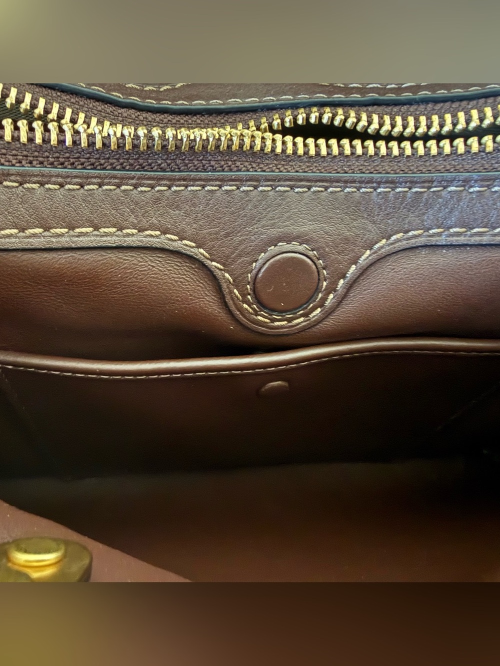 Coach Rogue 31 Leather Satchel in Maple - Picture 7 of 9
